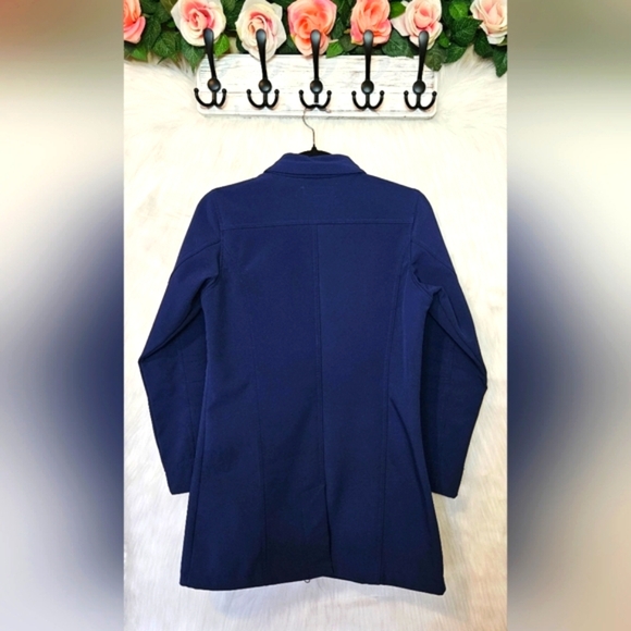 Northfield Women's Softshell Fleece Lined Navy Winter Jacket - Picture 3 of 8